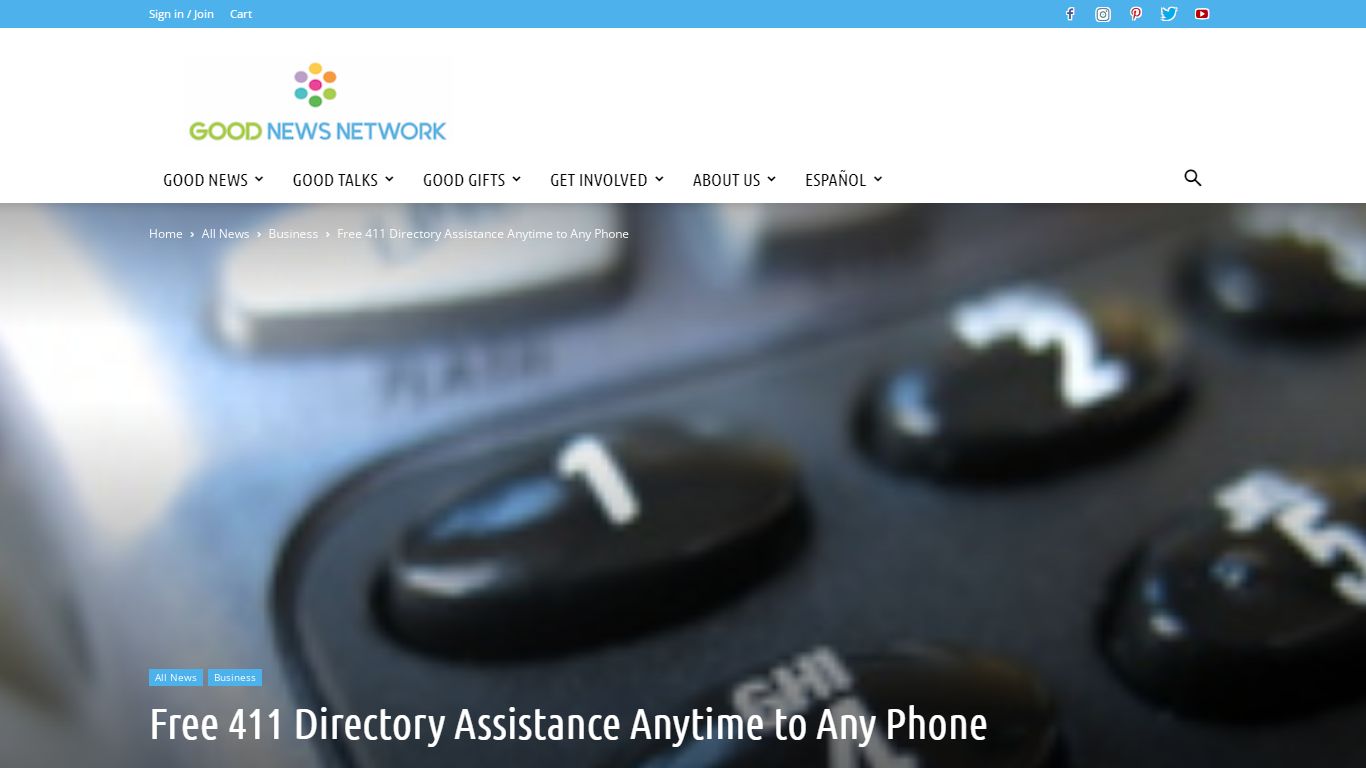 Free 411 Directory Assistance Anytime to Any Phone